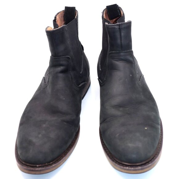 Rodd & Gunn Black Leather Chelsea Boots Men’s 9 | Rugged Dark Academia - Picture 7 of 7